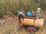 Oude compressor/pomp, Doe-het-zelf en Verbouw, Compressors, Ophalen, Gebruikt