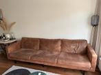 WOOOD Rodeo 3-zits bank ecoleer cognac, Huis en Inrichting, Ophalen, 250 tot 300 cm, Gebruikt, 75 tot 100 cm