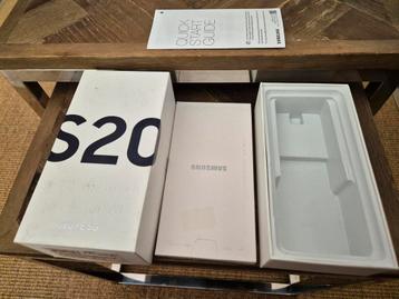 Samsung Galaxy S20 FE lege doos  beschikbaar voor biedingen