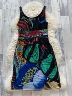 Prachtige zwarte jurk Desigual, maat S, Zwart, Ophalen of Verzenden, Zo goed als nieuw, Boven de knie