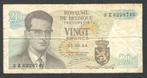 Bankbiljet - België 20 Frank 1964., Ophalen of Verzenden, België, Los biljet