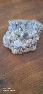 2 Amethist clusters paars, Ophalen of Verzenden, Mineraal