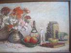 Antieke olieverf stilleven, Antiek en Kunst, Kunst | Schilderijen | Klassiek, Ophalen of Verzenden