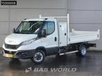 Iveco Daily 35C14 Kipper met Kist Dubbellucht 3,5t Trekhaak, Auto's, Gebruikt, Euro 6, Iveco, 3003 kg