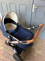 Joolz kinderwagen donkerblauw + accessoires, Gebruikt, Verstelbare duwstang, Ophalen, Kinderwagen