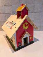 Fisher Price Schooltje - Vintage 1971, Ophalen of Verzenden, Gebruikt, Speelset