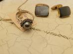 Vintage verstelbare ring Zeeuws knopje, Antiek en Kunst, Curiosa en Brocante, Ophalen of Verzenden