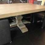 EIKEN EETTAFEL 160x160 KLOOSTERTAFEL Flamant TAFEL, Huis en Inrichting, Woonaccessoires | Overige, Ophalen, Wilms, Zo goed als nieuw