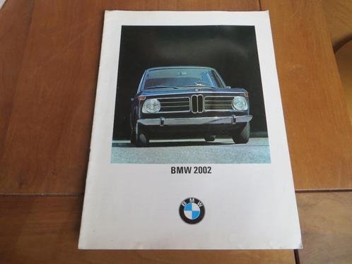 Folder BMW 2002 ca 1969, mooi!, Boeken, Auto's | Folders en Tijdschriften, Zo goed als nieuw, BMW, Ophalen of Verzenden