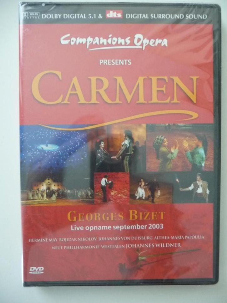 03C: Carmen live opname 2003 (Ned. ondertiteling ,), Cd's en Dvd's, Dvd's | Muziek en Concerten, Nieuw in verpakking, Alle leeftijden