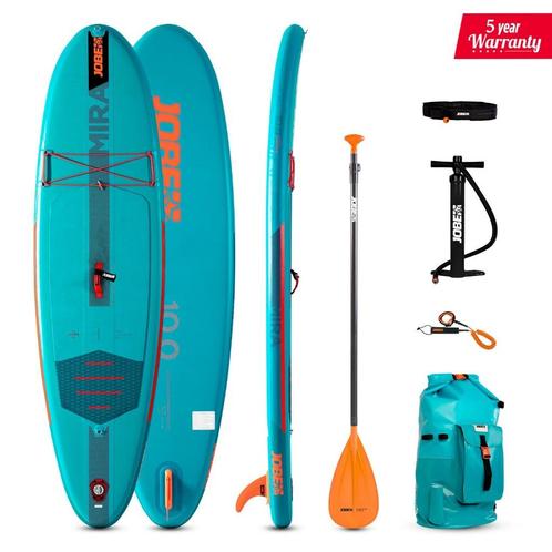 NIEUW Jobe Mira SUP pakket 10.6 komplete set 5 jr garantie !, Watersport en Boten, Accessoires en Onderhoud, Nieuw, Verzenden