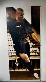 Uniek XL Nike Joga Bonito Reclamebord (2006) – Ronaldo R9, Ophalen, Gebruikt, Poster, Plaatje of Sticker