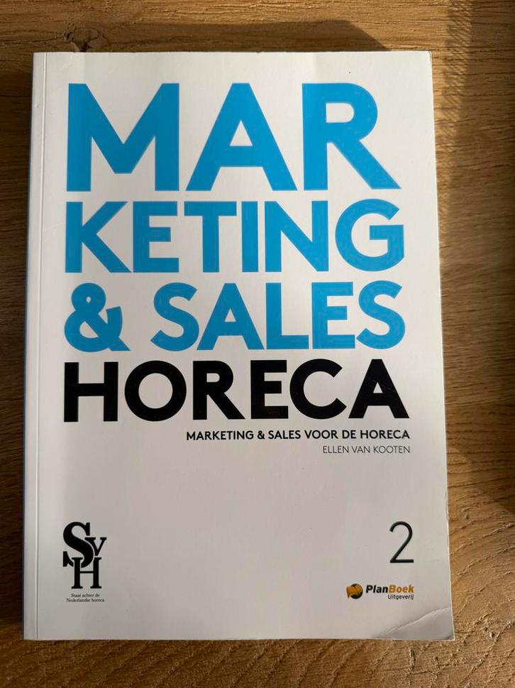 Marketing & Sales Horeca - Ellen van Kooten, Boeken, Economie, Management en Marketing, Zo goed als nieuw, Economie en Marketing