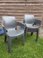 4 prachtige tuinstoelen, Tuin en Terras, Ophalen