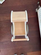 Houten Poppenwagen van kinderfeets, Ophalen, Zo goed als nieuw, Jongen of Meisje