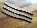 Drie eiken tafelpoten, Doe-het-zelf en Verbouw, Hout en Planken, Ophalen of Verzenden, Gebruikt, Eiken, Minder dan 200 cm