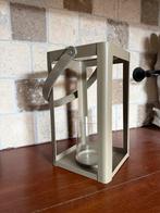 Sfeervol Windlicht voor binnen & buiten, Huis en Inrichting, Woonaccessoires | Kandelaars en Kaarsen, Beige, Ophalen of Verzenden