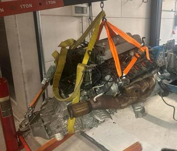 Audi R8 V10+ motor motor + versnellingsbak + cardan + assen beschikbaar voor biedingen