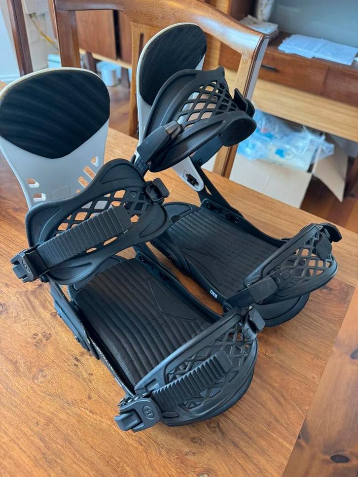 Snowboard bindingen - Ride EX - voor grotere maat schoen, Sport en Fitness, Snowboarden, Zo goed als nieuw, Bindingen, Ophalen of Verzenden