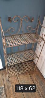 Etagere gietijzer, Huis en Inrichting, Woonaccessoires | Etagères, Ophalen, Zo goed als nieuw