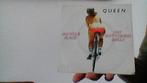 Queen jukebox single bicycle race uit 1978, Cd's en Dvd's, Vinyl Singles, Ophalen of Verzenden, Zo goed als nieuw, Pop, Single