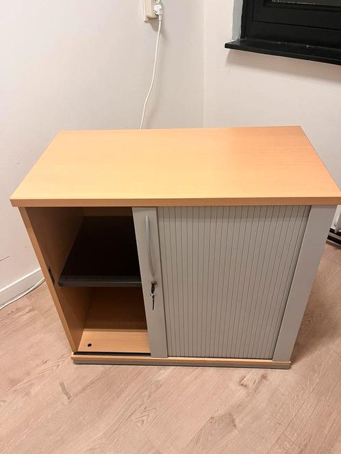 Roldeurkast in zeer goede staat – 80x75x42, Huis en Inrichting, Kasten | Roldeurkasten en Archiefkasten, Zo goed als nieuw, Minder dan 100 cm