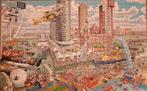 Ravensburger puzzel Fleroux "Cities of the world" Rotterdam, Ophalen, 500 t/m 1500 stukjes, Zo goed als nieuw