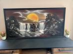 romantische wanddecoratie 125 x 65 cm, Ophalen, Zo goed als nieuw