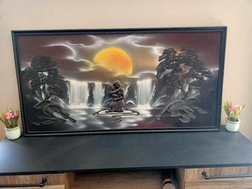 romantische wanddecoratie 125 x 65 cm beschikbaar voor biedingen
