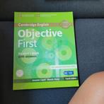 Cambridge English Objective First - Student's Book B2, Boeken, Ophalen of Verzenden, Zo goed als nieuw, Annette Capel, Wendy Sharp