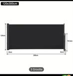 Uitschuifbaar windscherm - 120x300 cm, Tuin en Terras, Ophalen, Nieuw