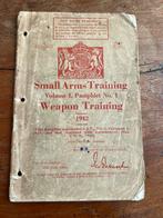 WO2 Brits voorschrift wapentraining rifle sten bren gun 1942, Verzamelen, Militaria | Tweede Wereldoorlog, Verzenden
