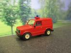 Mitsubishi Pajero Grijs Kenteken Bestel - Rietze Brandweer, Ophalen of Verzenden, Zo goed als nieuw, Bus of Vrachtwagen, Herpa