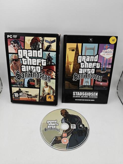 GTA San Andreas PC game, Spelcomputers en Games, Games | Pc, Zo goed als nieuw, Avontuur en Actie, 1 speler, Vanaf 18 jaar, Ophalen of Verzenden