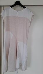 100% linnen jurk van Oska., Maat 38/40 (M), Beige, Ophalen of Verzenden, Zo goed als nieuw