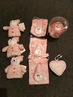 Baby's eerste kerst meisje, diverse rose kerstaccessoires, Ophalen of Verzenden, Nieuw
