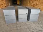 3x ladekast van Gispen, Ophalen, Gebruikt, 50 tot 100 cm, Minder dan 100 cm