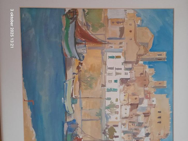Arnoldus Paashuis aquarel, Antiek en Kunst, Kunst | Schilderijen | Klassiek, Ophalen of Verzenden