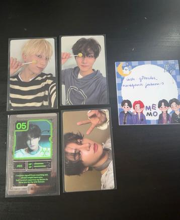 Enhypen Sunoo Jungwon Jake photocards beschikbaar voor biedingen