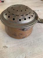 Koperen beddenstoof antiek, Antiek en Kunst, Antiek | Koper en Brons, Ophalen, Koper