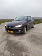 Peugeot 206 1.4 5D 2009 Zwart. Lekke koppakking!, Auto's, Voorwielaandrijving, Stof, 1360 cc, 4 cilinders