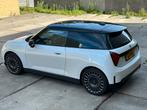 MINI Cooper SE 2024, Nanuq white, Black/Cloth Blue interieur, Auto's, Mini, Stof, Zwart, 4 stoelen, Wit