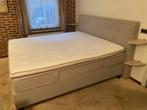 Pullman Boxspring 180x200 cm, Ophalen, Beige, Tweepersoons, Zo goed als nieuw