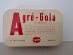 Vintage Agré Gola blikje Duphar Amsterdam, Verzamelen, Blikken, Ophalen of Verzenden, Gebruikt, Overige, Overige merken