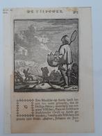 koper gravure de Visser, Jan en Casper Luyken, 18e eeuw, Antiek en Kunst, Kunst | Etsen en Gravures, Verzenden