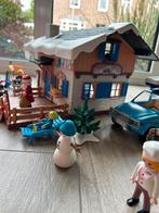 Playmobil 9280 skihut & 9281 en Kerstman met kerstengel, Ophalen of Verzenden, Gebruikt, Complete set