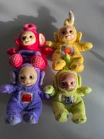 4 Teletubbies Zittende Knuffels met Geluid, Kinderen en Baby's, Speelgoed | Knuffels en Pluche, Ophalen of Verzenden, Gebruikt
