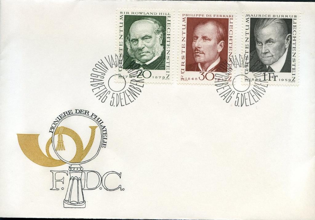 Liechtenstein 1979 c437 Bekende personen uit Filatelie, Verzenden, Onbeschreven, Europa