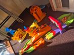 Vtech racecircuit pitstop en start, Kinderen en Baby's, Speelgoed | Vtech, Ophalen of Verzenden, Zo goed als nieuw