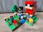 Lego Minecraft 21153 The Wool Farm, Ophalen of Verzenden, Gebruikt, Complete set, Lego